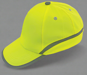 Hi-Vis 6-Panel Reflective Cap - Solid Safety and Stationers 